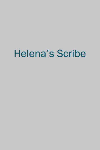 Helena's Scribe temporary book cover